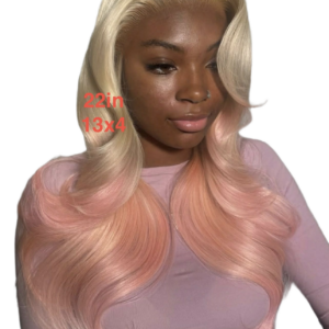 Mink 613 22in Straight 13x4