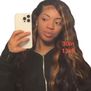 Mink Natural 30in Straight 13x6