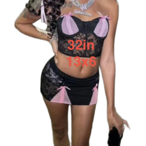 Mink Natural 32in Straight 13x6