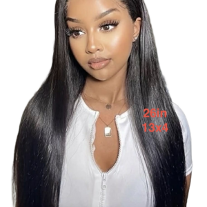 Mink Natural 26in Straight 13x4